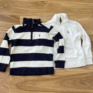 Two Ralph Lauren Quart Zips